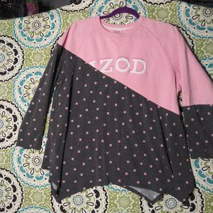 1731 Jeaniemade Size XL Upcycled Izod Sweatshirt.